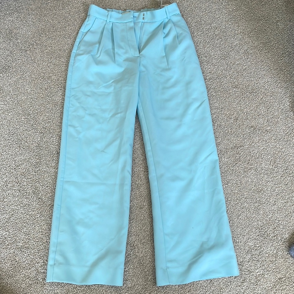 Abercrombie wide leg tailored pant